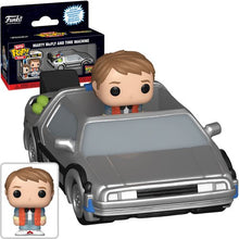 Load image into Gallery viewer, Funko Back to the Future Marty McFly and Time Machine Funko Bitty Pop! Ride sold by Geek PH