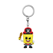 Load image into Gallery viewer, Funko Nickelodeon Pop! Keychain SpongeBob SquarePants (Pirate) sold by Geek PH