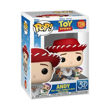 Load image into Gallery viewer, Funko Toy Story 30th Anniversary Andy with Buzz Lightyear and Woody Funko Pop! Vinyl Figure #1596 sold by Geek PH