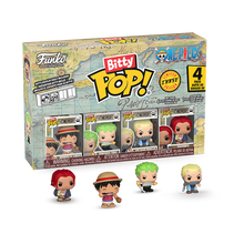 Load image into Gallery viewer, Funko Bitty POP: One Piece- Luffy 4pk