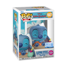 Load image into Gallery viewer, Funko Disney Pop! Plus Sleeping Stitch in Box (Flocked) Exclusive 1607 Sold by Geek PH