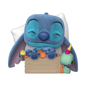 Funko Disney Pop! Plus Sleeping Stitch in Box (Flocked) Exclusive 1607 Sold by Geek PH