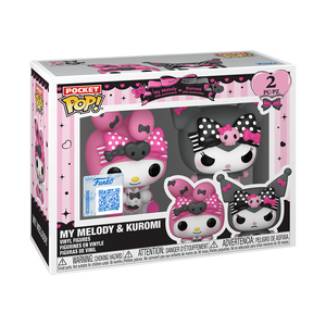 Funko Sanrio Pocket Pop! My Melody & Kuromi 2-Pack (Anniversary) Exclusive sold by Geek PH
