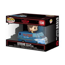 Load image into Gallery viewer, Funko Stranger Things Pop! Rides Deluxe Steve with Squawk Van Exclusive sold by Geek PH