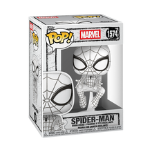 Load image into Gallery viewer, Funko POP Marvel: Marvel Sketched - Spider-Man 1574 sold by Geek PH