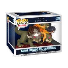 Load image into Gallery viewer, Funko Solo Leveling Pop! Deluxe Sung Jinwoo vs. Cerberus sold by Geek PH
