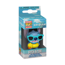Load image into Gallery viewer, Funko POP Keychain: Stitch- Tuber Stitch
