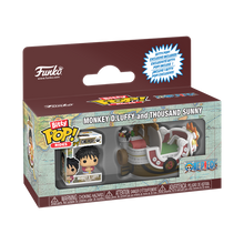 Load image into Gallery viewer, Funko One Piece Bitty Pop! Rides Monkey D. Luffy and Thousand Sunny sold by Geek PH