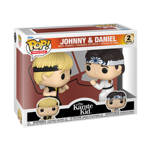 Load image into Gallery viewer, Funko THE KARATE KID Pop! Johnny &amp; Daniel 2-Pack