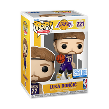 Load image into Gallery viewer, Funko NBA Pop! Luka Dončić Purple Uniform Exclusive #221 sold by Geek PH