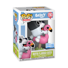 Load image into Gallery viewer, Funko Bluey Pop! Muffin Flamingo Queen Retail Exclusive