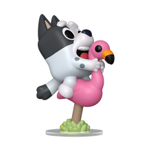 Load image into Gallery viewer, Funko Bluey Pop! Muffin Flamingo Queen Retail Exclusive