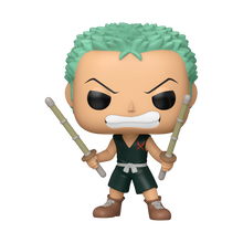 Load image into Gallery viewer, Funko One Piece Pop! Roronoa Zoro (Kid) Retail Exclusive