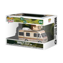 Load image into Gallery viewer, Funko BREAKING BAD Pop! Rides Walt with the Crystal Ship