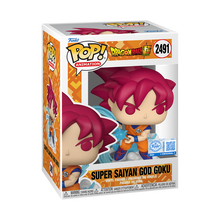 Load image into Gallery viewer, Funko DRAGON BALL Pop! Super Saiyan God Goku (Kamehameha) RETAIL EXCLUSIVE