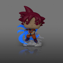 Load image into Gallery viewer, CHASE Funko DRAGON BALL Pop! Super Saiyan God Goku (Kamehameha) RETAIL EXCLUSIVE