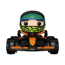 Load image into Gallery viewer, Funko MCLAREN Pop! Rides Super Deluxe Lando Norris with McLaren MCL39