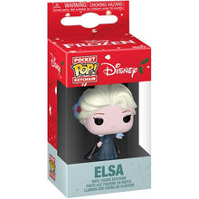 Load image into Gallery viewer, Funko Disney Princess Holiday Elsa Funko Pocket Pop! Key Chain sold by Geek PH