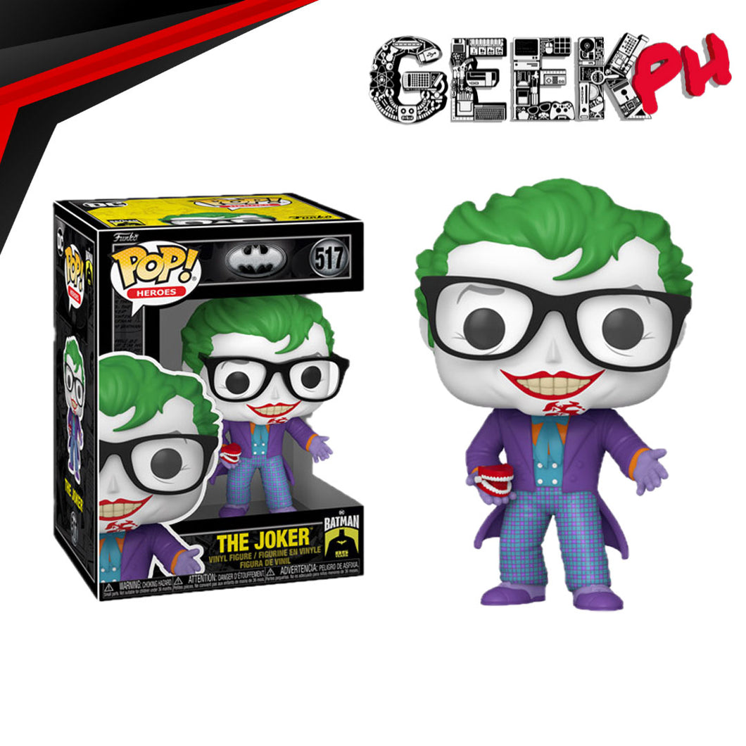 Funko Pop! Heroes: Batman 85th Anniversary - The Joker with Teeth sold by Geek PH