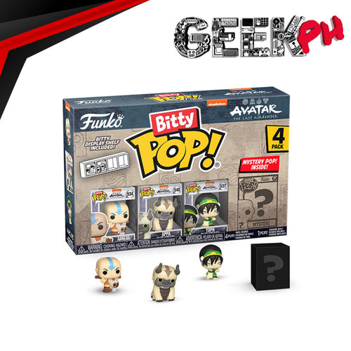 Funko Avatar: the Last Airbender Bitty Pop! Aang Four-Pack sold by Geek PH