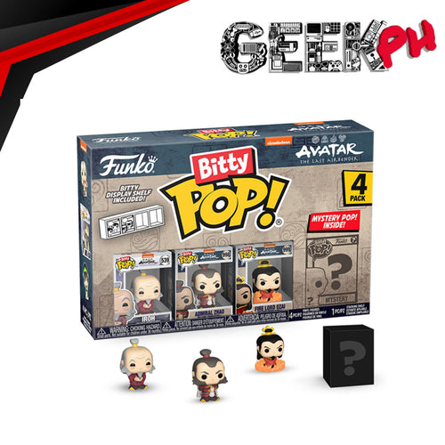 Funko Avatar: the Last Airbender Bitty Pop! Iroh Four-Pack sold by Geek PH