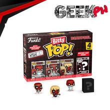 Load image into Gallery viewer, Funko Deadpool Bitty Pop! Sleepover Four-Pack sold by Geek PH