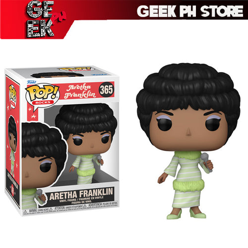 Funko Pop Rocks Aretha Franklin (Green Dress) sold by Geek PH Store