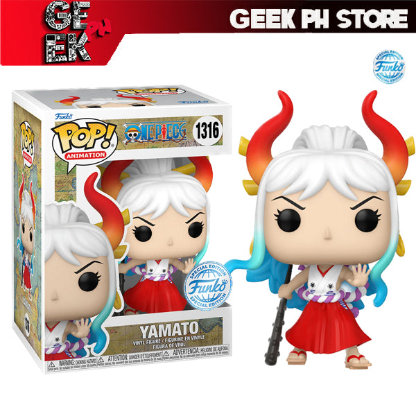 ( IN STORE ONLY ) Funko Pop! Animation - One Piece- Yamato Special Edition Exclusive sold by Geek PH