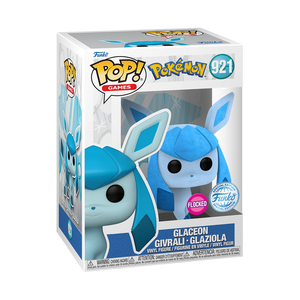 Funko Pop Games: Pokemon  Glaceon Flocked Special Edition Exclusive sold by Geek PH Store