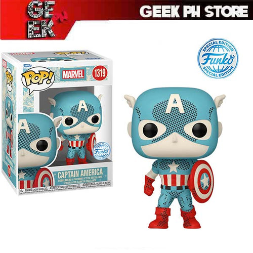 Funko POP Marvel: D100 - Retro Reimagined Captain America Special Edition Exclusive sold by Geek PH Store