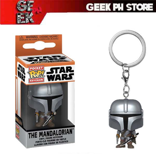 Funko Pocket Pop! Keychain: Star Wars: The Mandalorian - The Mandalorian with Darksaber sold by Geek PH Store