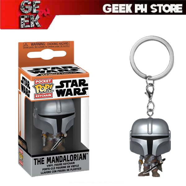 Funko Pocket Pop! Keychain: Star Wars: The Mandalorian - The Mandalorian with Darksaber sold by Geek PH Store