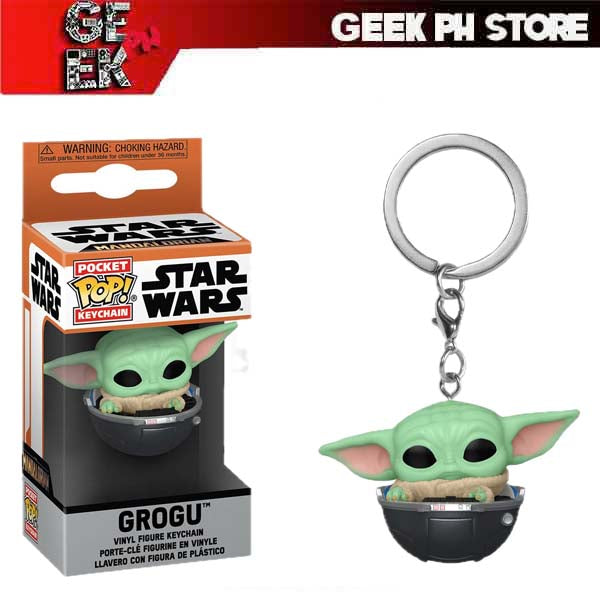 Funko Pocket Pop! Keychain: Star Wars: The Mandalorian Grogu in Hover-Pram sold by Geek PH Store
