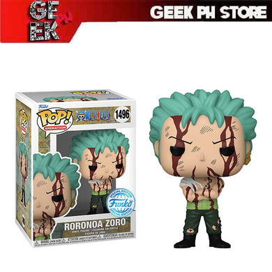 Funko Pop Animation One Piece - Zoro ( Nothing Happenned ) Special Edition Exclusive  sold by Geek PH