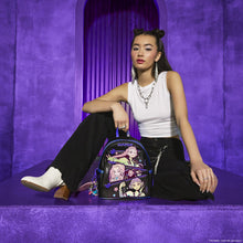 Load image into Gallery viewer, Loungefly KPop Demon Hunters KPop Demon Hunters HUNTR/X Mini Backpack with Photo Card Charm