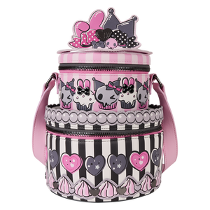 Loungefly SANRIO MY MELODY AND KUROMI FIGURAL CROSSBODY BAG SANTB1755 sold by Geek PH