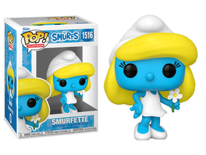 Funko Pop! Television: The Smurfs - Smurfette with Flower sold by Geek PH