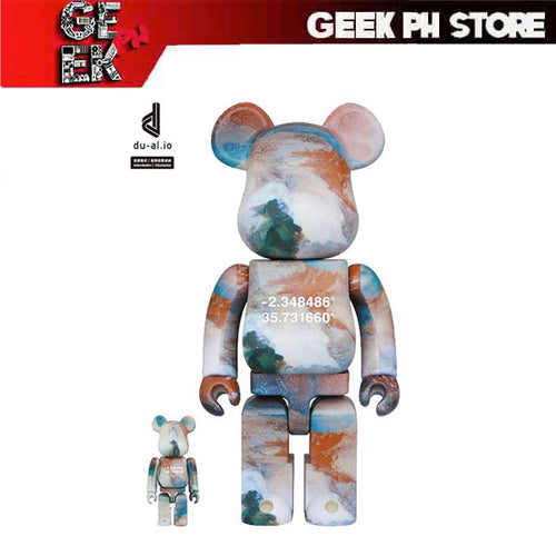 Medicom BE@RBRICK Benjamin Grant OVERVIEW LAKE NATRON 100% & 400% sold by Geek PH