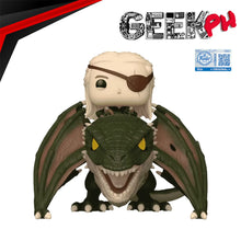 Load image into Gallery viewer, Funko House of the Dragon Aemond with Vhargar Pop! Ride Exclusive sold by Geek PH