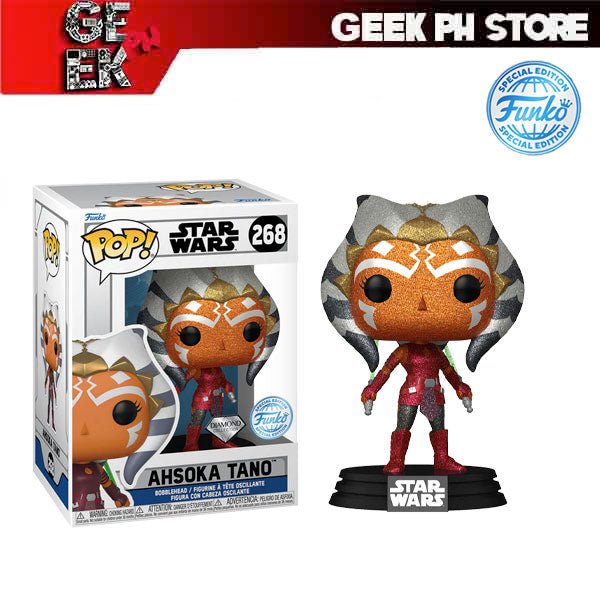 Funko POP Star Wars : Clone Wars- Ahsoka Diamond Glitter Special Edition Exclusive sold by Geek PH