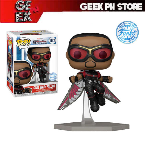 Funko Pop Marvel Civil War Build A Scene - Falcon Special Edition Exclusive sold by Geek PH