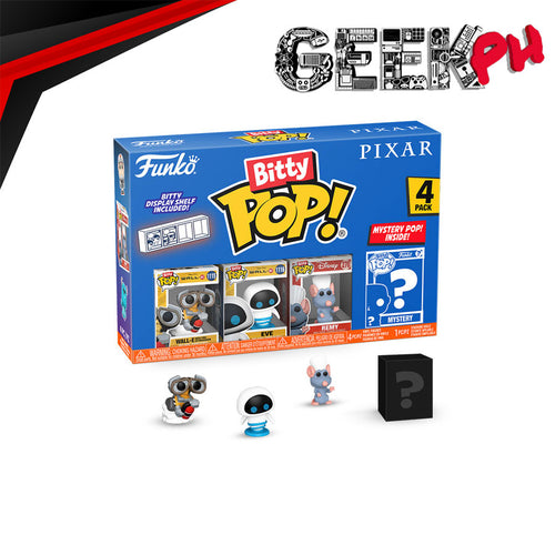 Funko Pixar Bitty Pop! WALL-E Four-Pack sold by Geek PH