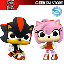 Load image into Gallery viewer, Funko POP! Games: Sonic The Hedgehog - Shadow &amp; Amy 2 pack Special Edition Exclusive sold by Geek PH