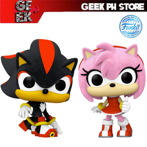 Funko POP! Games: Sonic The Hedgehog - Shadow & Amy 2 pack Special Edition Exclusive sold by Geek PH