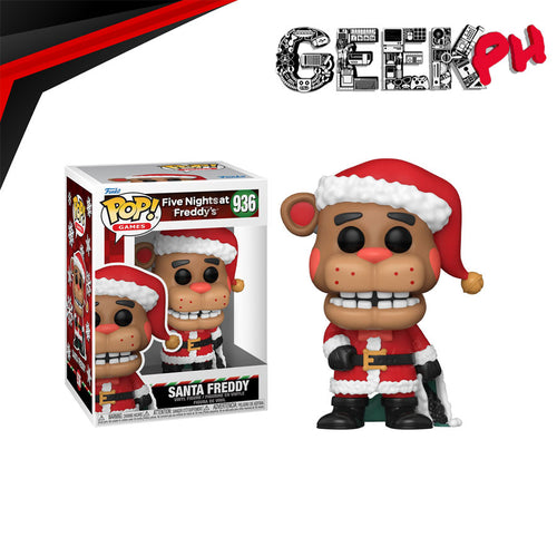 Funko Pop! Games: Five Nights at Freddy's - Santa Freddy Fazbear sold by Geek PH