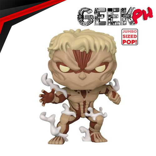 Funko Attack on Titan Armored Titan Jumbo 10 1/4-Inch Funko Pop! Vinyl Figure #1995 sold by Geek PH