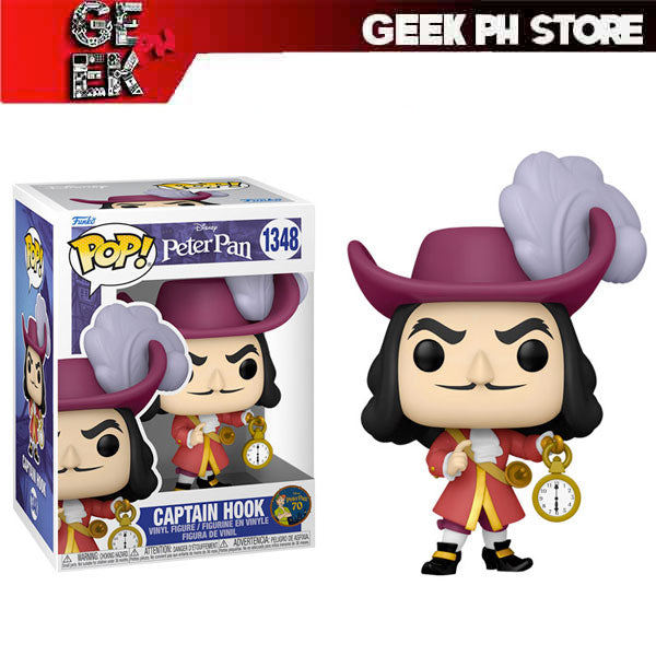 Funko Pop Peter Pan 70th Anniversary Captain Hook sold by Geek PH – GeekPH  Store