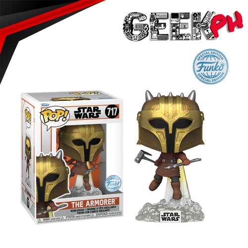 Funko Pop! Star Wars: The Mandalorian - Armorer with Jet Pack Special Edition Exclusive sold by Geek PH