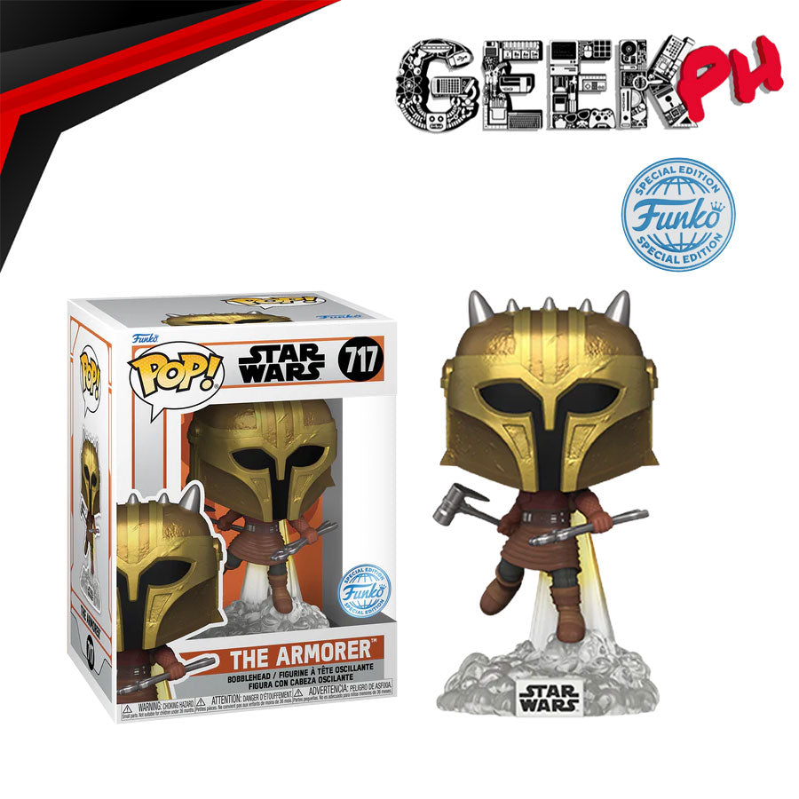 Funko Pop! Star Wars: The Mandalorian Armorer with Jet Pack Special  Edition Exclusive sold by Geek PH