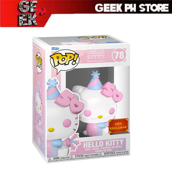 Funko Pop! Sanrio: Hello Kitty 50th Hello Kitty Party Hat Asia Exclusive  sold by Geek PH